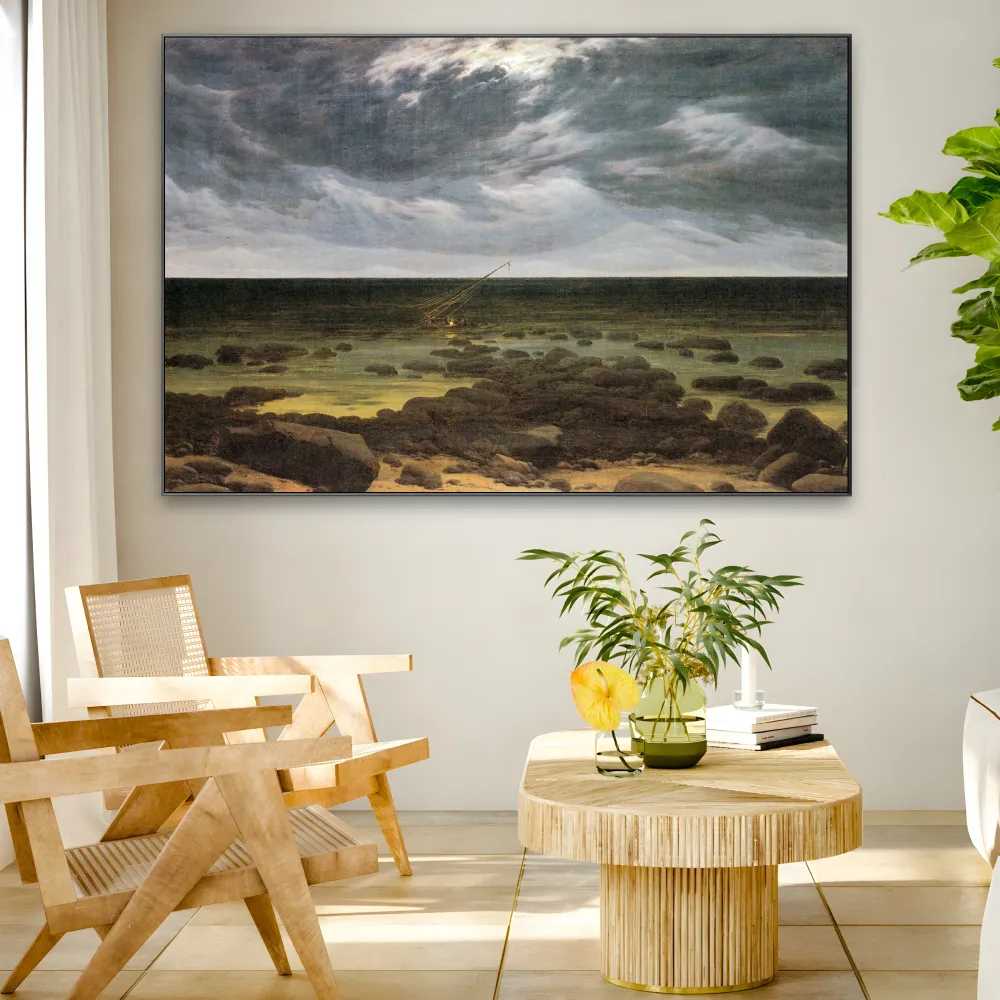 Kuunsilta merellä, Caspar David Friedrich OGC