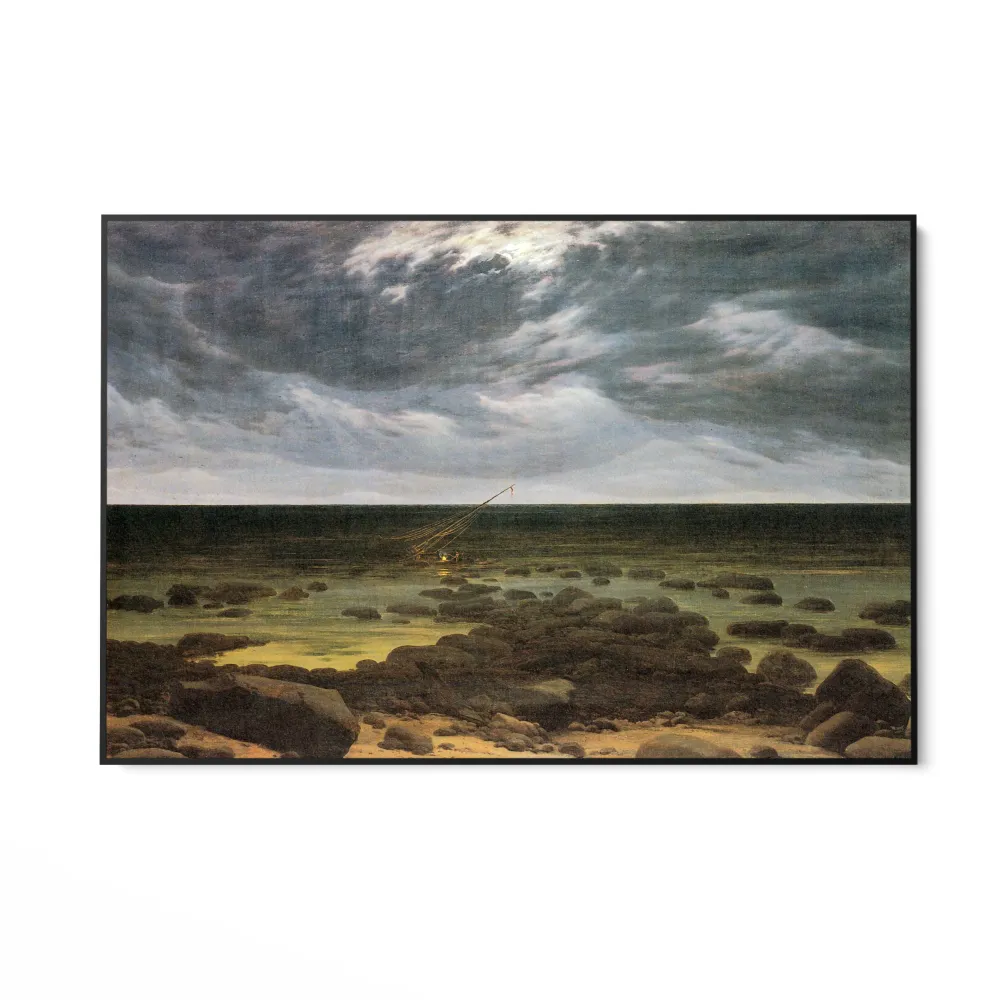 Kuunsilta merellä, Caspar David Friedrich OGC
