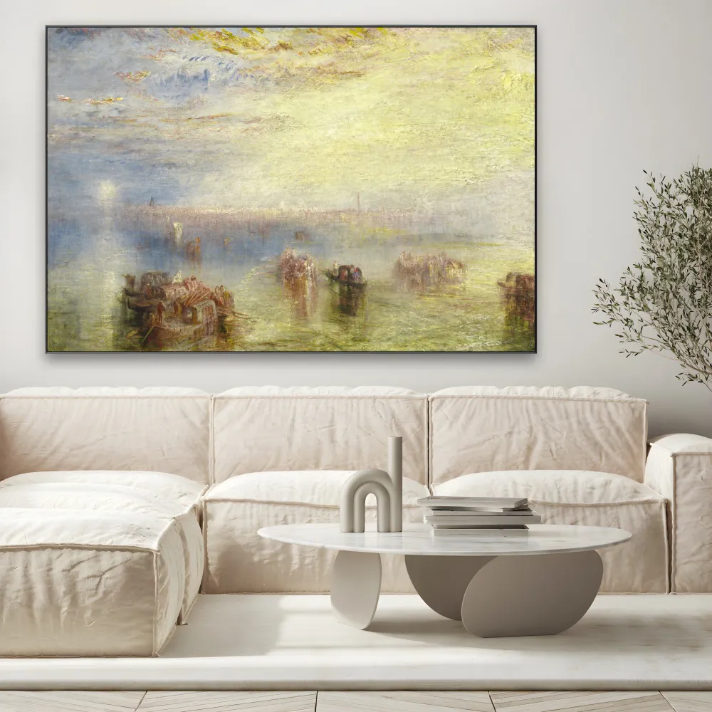 Lähestymistapa Venetsiaan, William Turner OGC