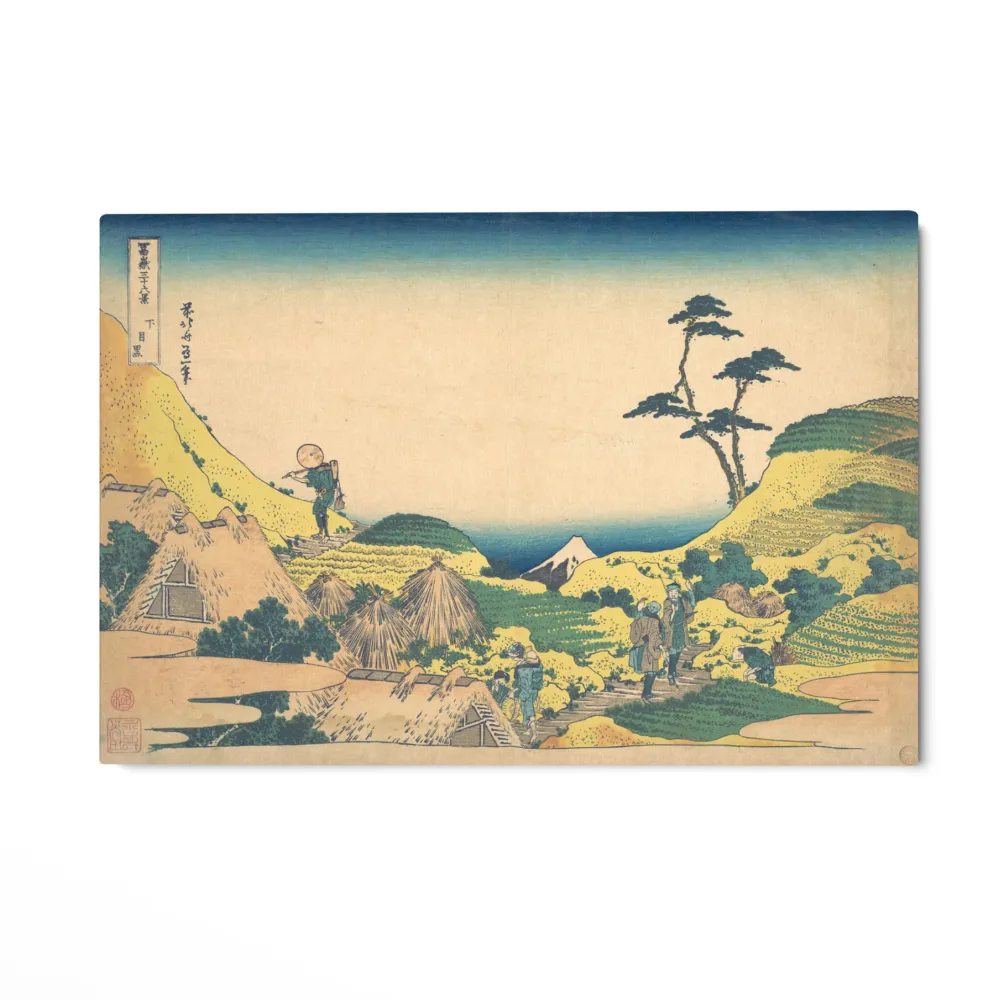 Meguro inferiore, Katsushika Hokusai OGC