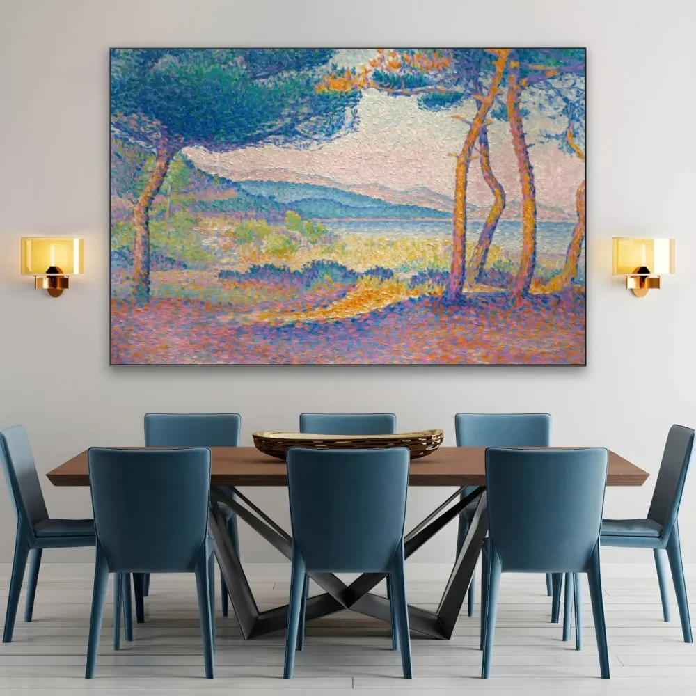 Männyt rannikolla, Henri-Edmond Cross OGC