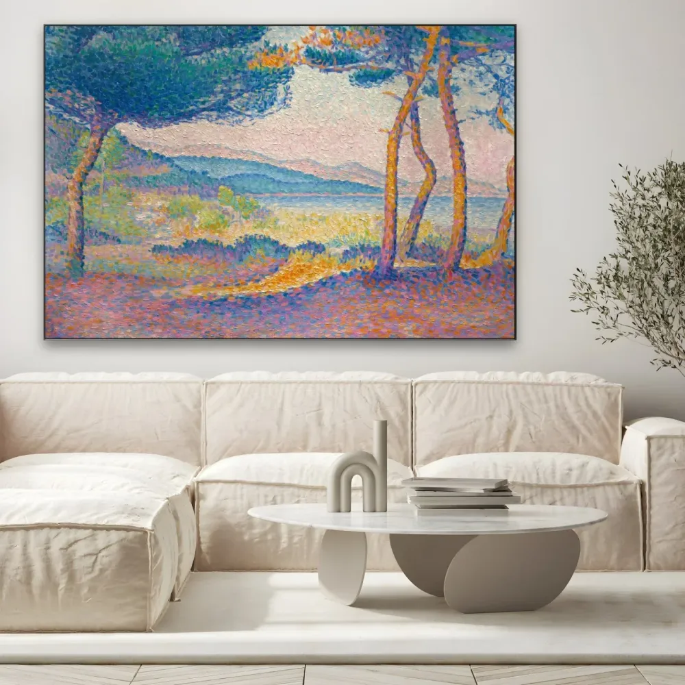 Männyt rannikolla, Henri-Edmond Cross OGC