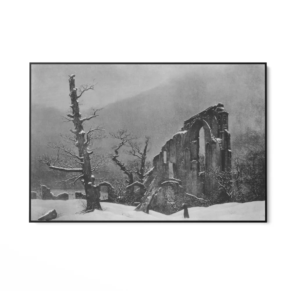 Monaco lumessa, Caspar David Friedrich OGC