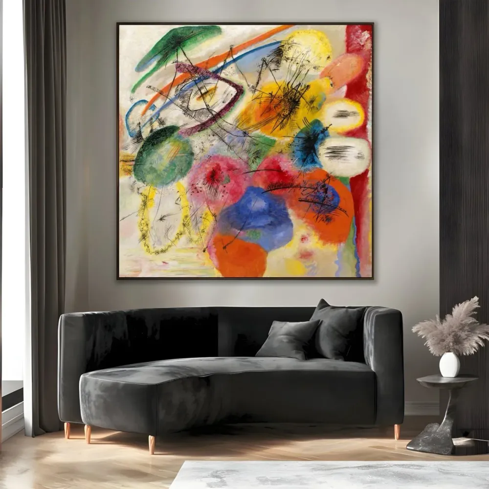 Mustat viivat, Wassily Kandinsky OGC