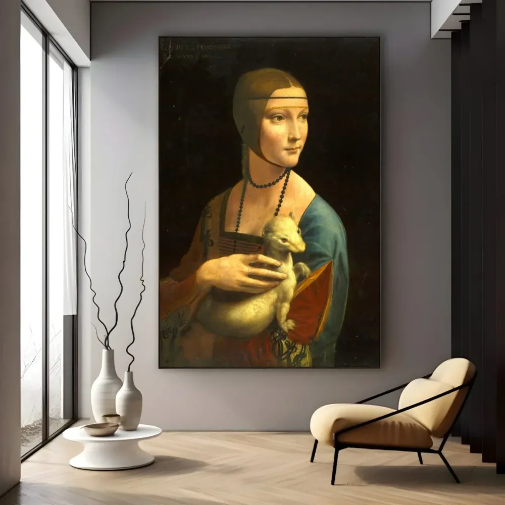 Nainen ermiinin kanssa, Leonardo da Vinci OGC
