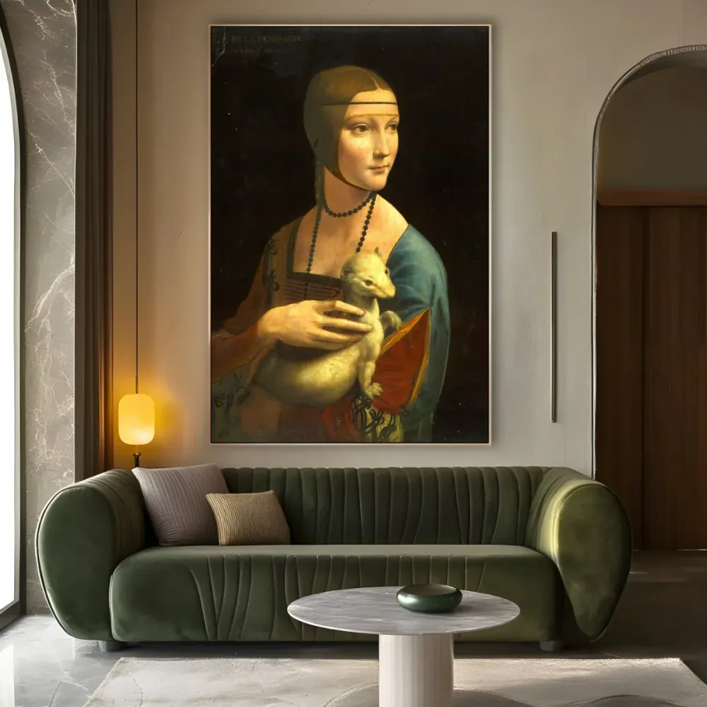 Nainen ermiinin kanssa, Leonardo da Vinci OGC