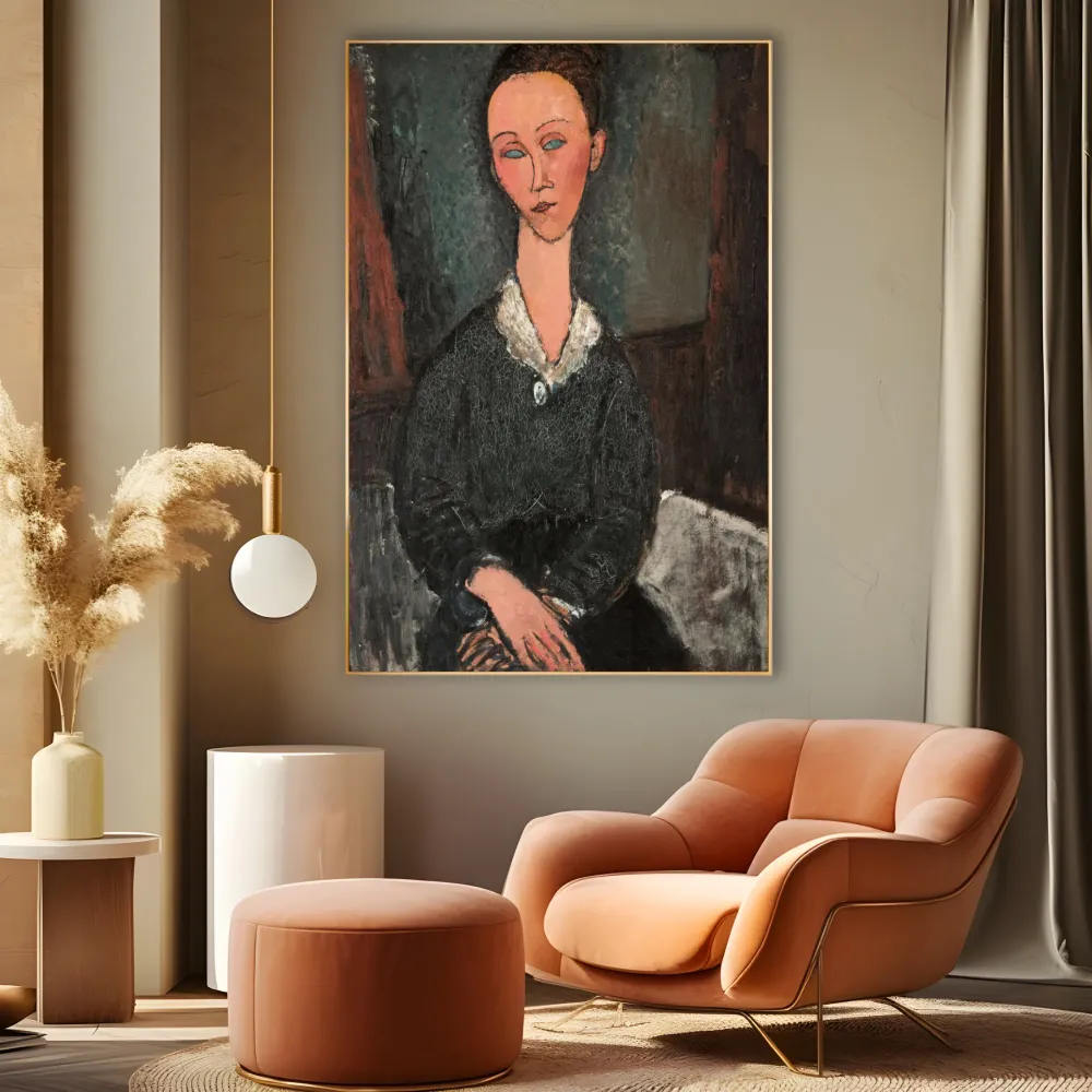 Nainen valkoisessa kauluksessa, Amedeo Modigliani OGC