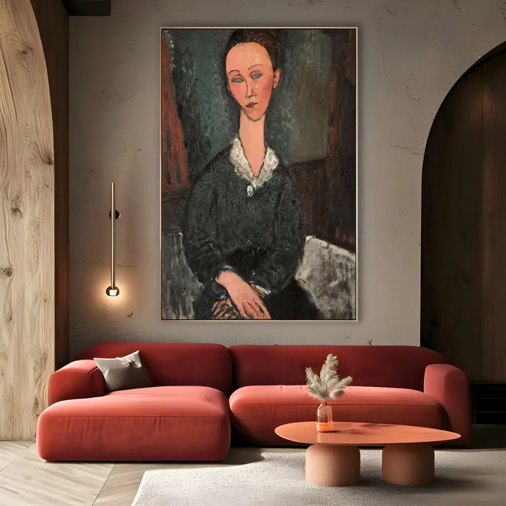 Nainen valkoisessa kauluksessa, Amedeo Modigliani OGC