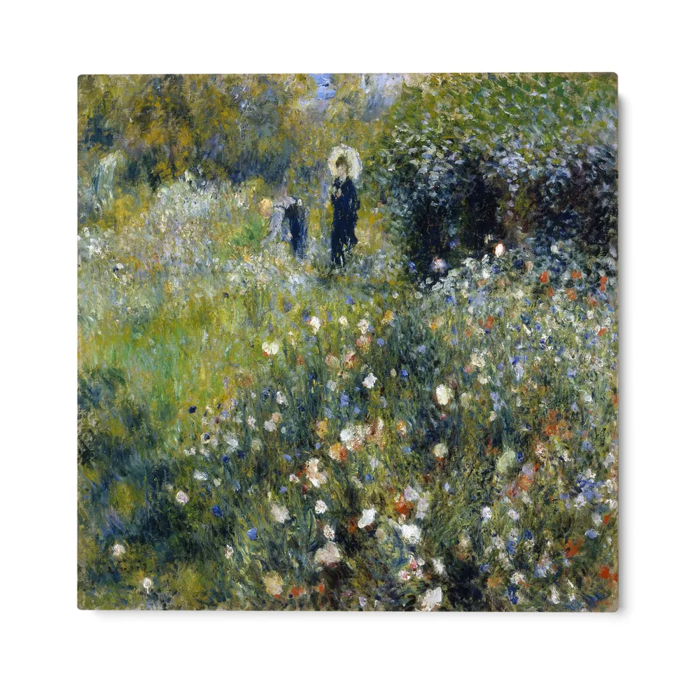 Nainen varjostimen kanssa puutarhassa, Pierre Auguste Renoir OGC