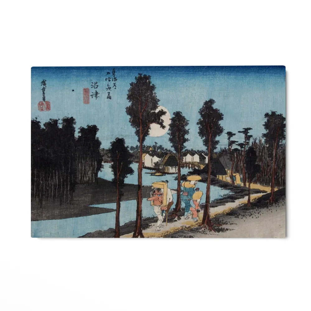 Numazu, Tōkaidōn viisikymmentäkolme asemaa, Utagawa Hiroshige OGC