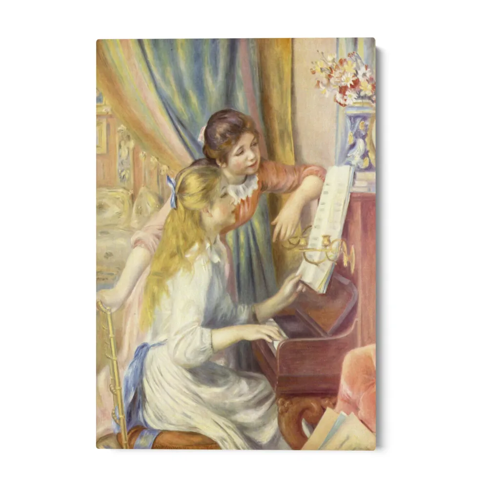 Nuoret tytöt pianon ääressä, Pier Auguste Renoir OGC