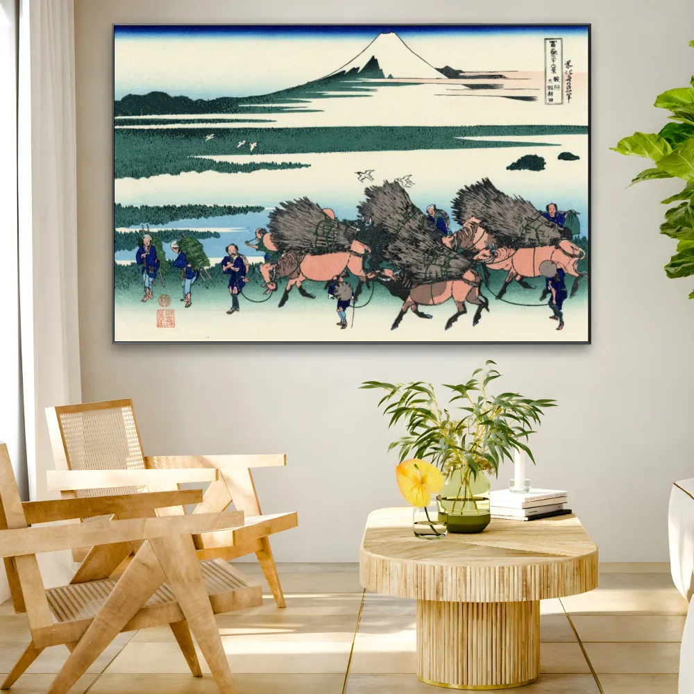 Ono Shindon Surugan maakunnassa, Katsushika Hokusai OGC