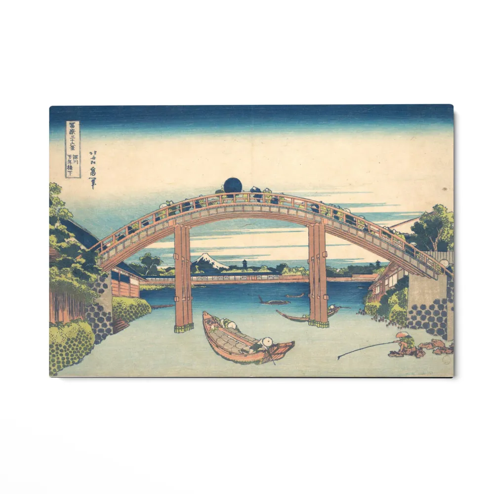 Ponte Mannen, Katsushika Hokusai OGC