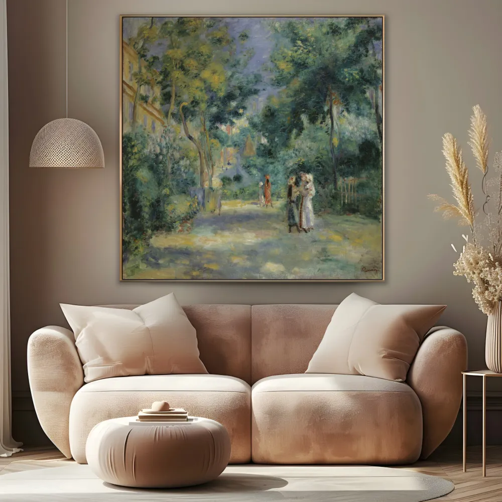 Puutarha Montmartressa, Pierre Auguste Renoir OGC