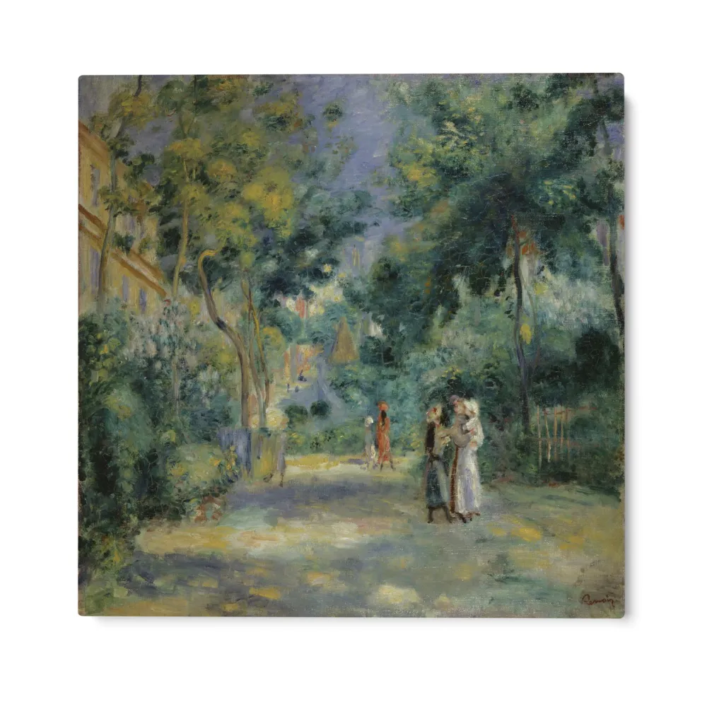 Puutarha Montmartressa, Pierre Auguste Renoir OGC