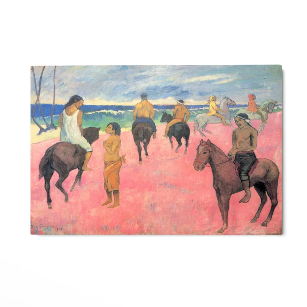 Ratsastajat rannalla, Paul Gauguin OGC