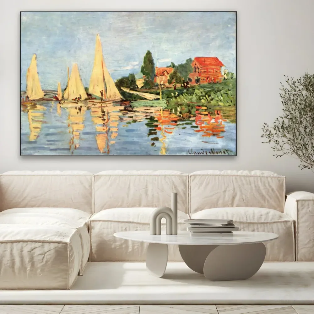 Regatta Argenteuilissa - Claude Monet OGC