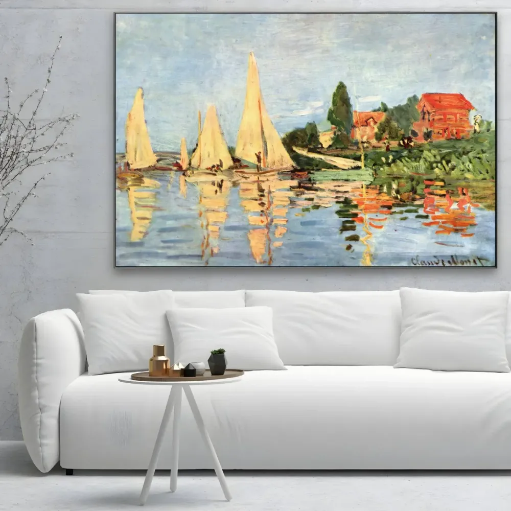 Regatta Argenteuilissa - Claude Monet OGC