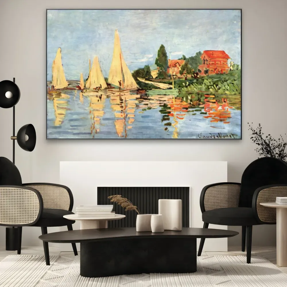 Regatta Argenteuilissa - Claude Monet OGC