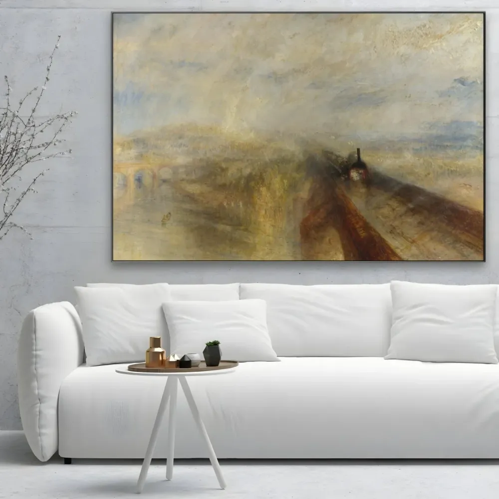 Sadetta, höyryä ja nopeutta, William Turner OGC