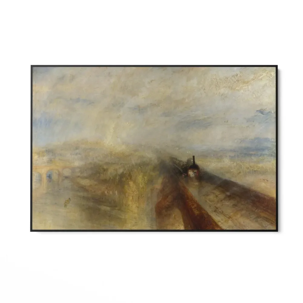 Sadetta, höyryä ja nopeutta, William Turner OGC