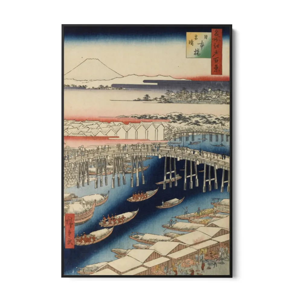 Sata kuuluisaa näkymää Edo II, Utagawa Hiroshige OGC