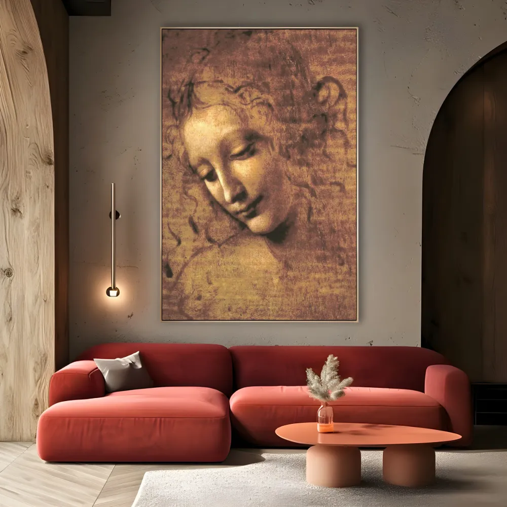La Scapigliata, Leonardo da Vinci OGC