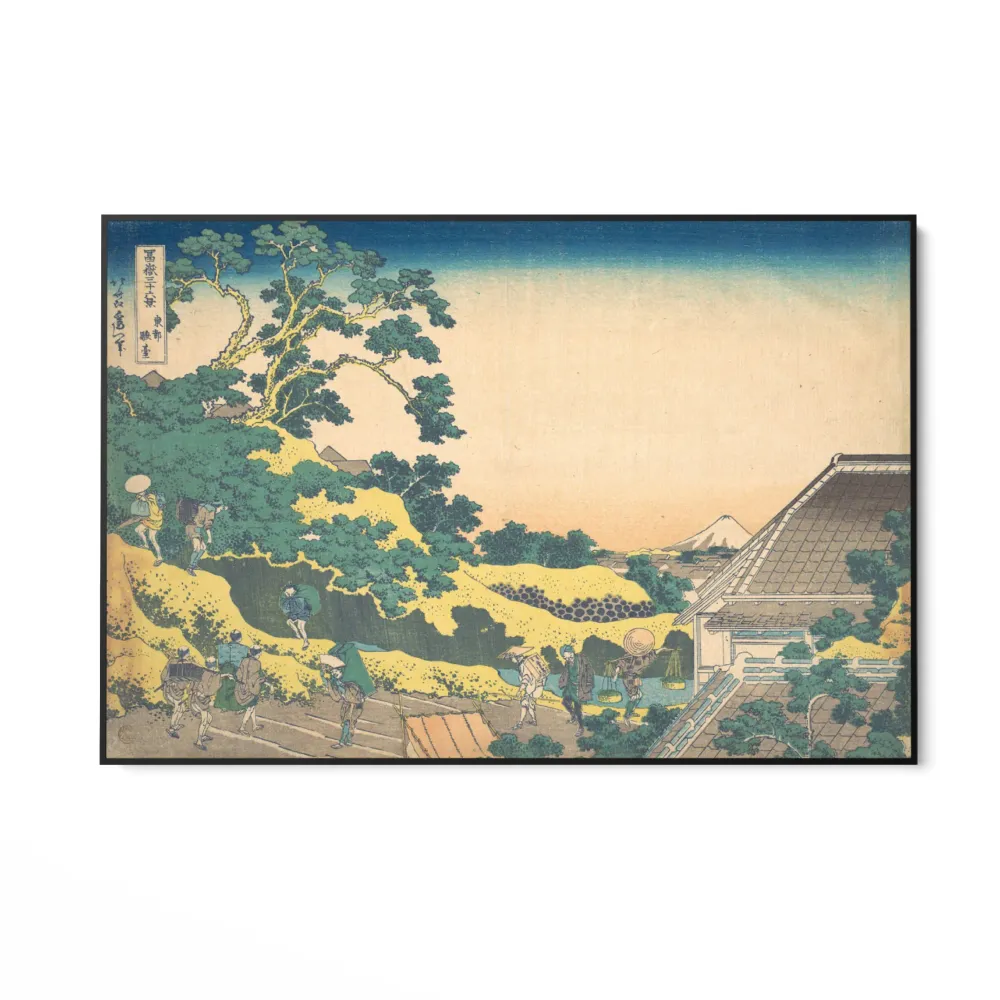 Surugadai Edoissa, Katsushika Hokusai OGC