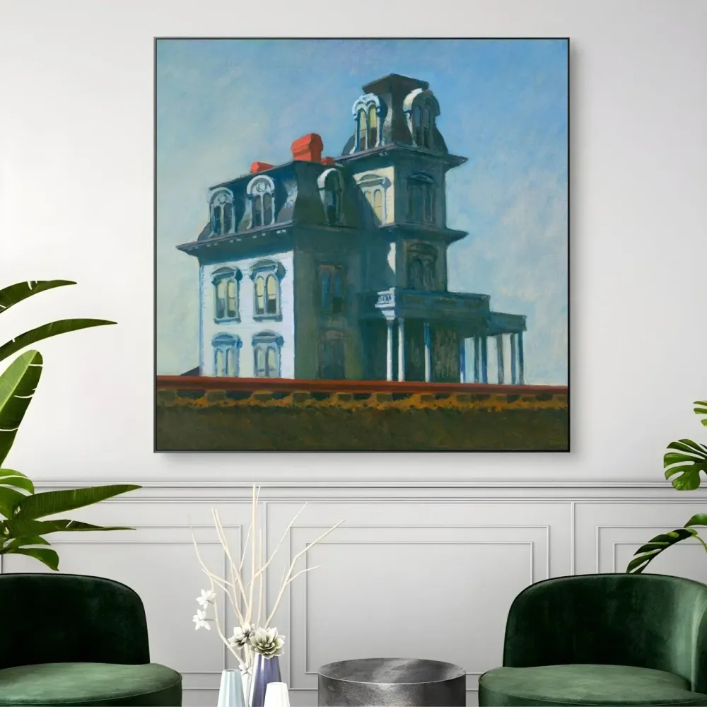 Talo rautatien varrella, Edward Hopper OGC