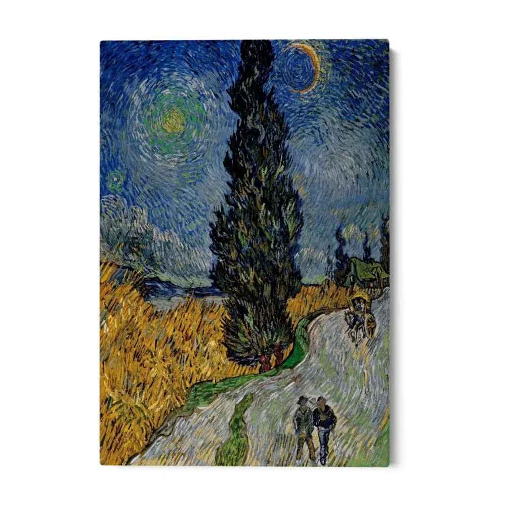 Tie sypressin ja tähden kanssa, Vincent Van Gogh OGC