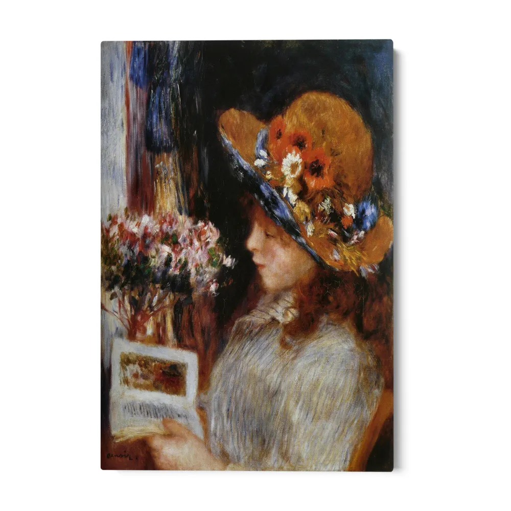 Tyttö lukemassa, Pierre Auguste Renoir OGC