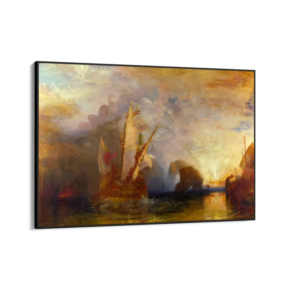 Ulisse pilkkaa Polyphemosta, William Turner OGC