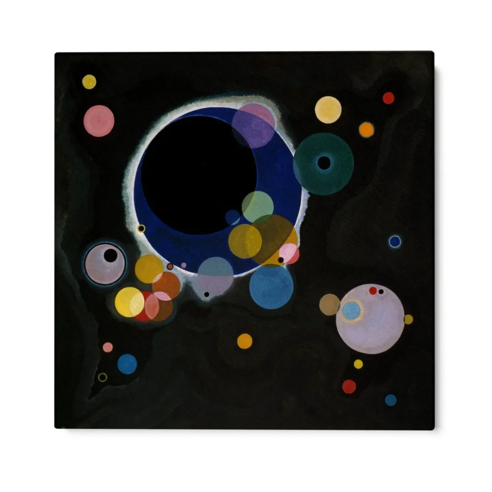 Useita ympyröitä, Wassily Kandinsky OGC