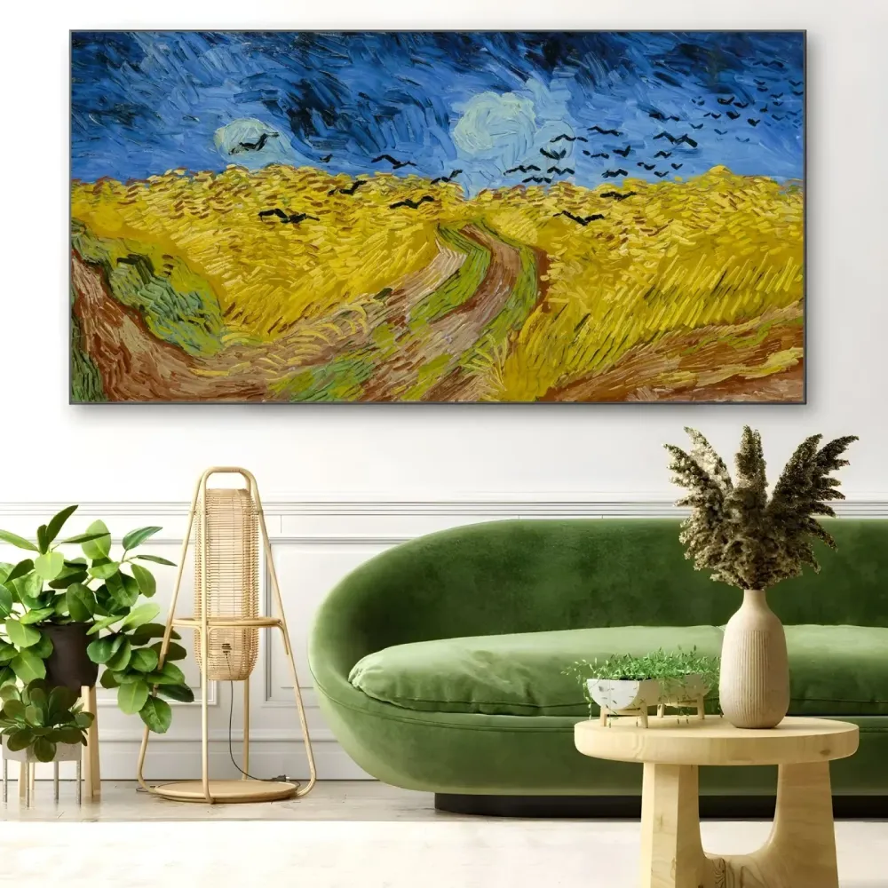Vehnäpelto varisten kanssa, Van Gogh OGC