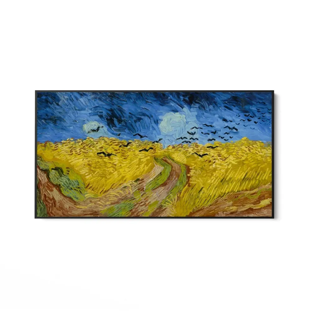 Vehnäpelto varisten kanssa, Van Gogh OGC
