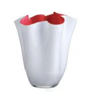 Onlylux Wave maljakko K.24 cm punainen/opaali OL01079