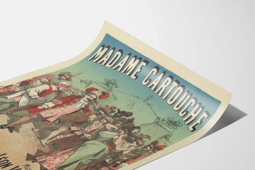 Opéra-Comique juliste Madame Cartouche, teoksettanut Léon Vasseur