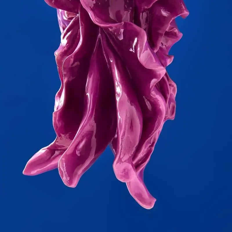Plafonnier Méduse Ava, magenta