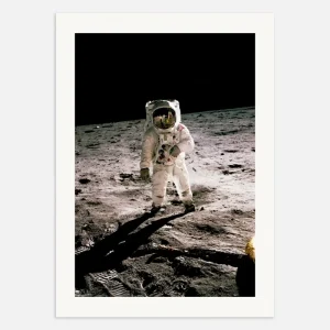 Astronautti, NASA, Apollo-missio, Kuu - Juliste Posterscape Creative Studio