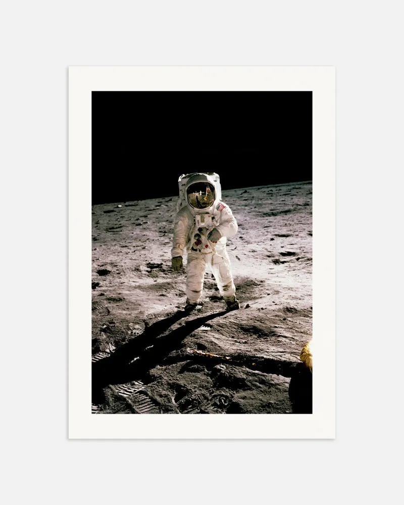 Astronautti, NASA, Apollo-missio, Kuu - Juliste Posterscape Creative Studio