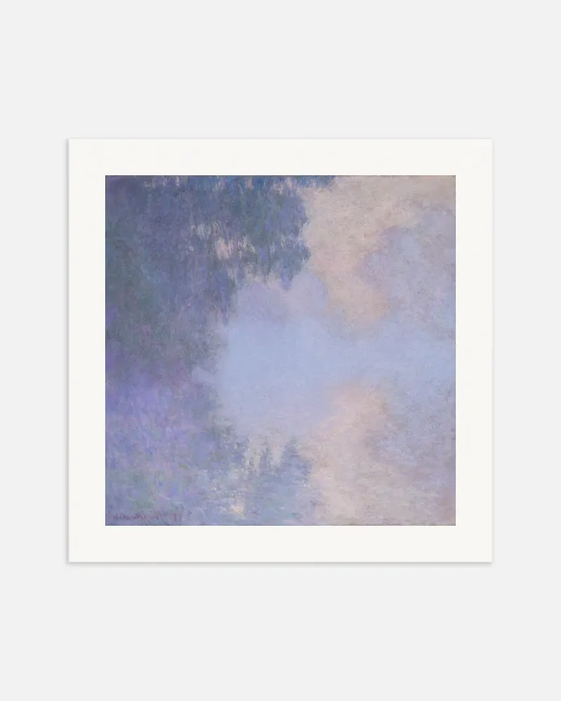 Claude Monet Seinen haara lähellä Givernyä - Taulu Posterscape Creative Studio