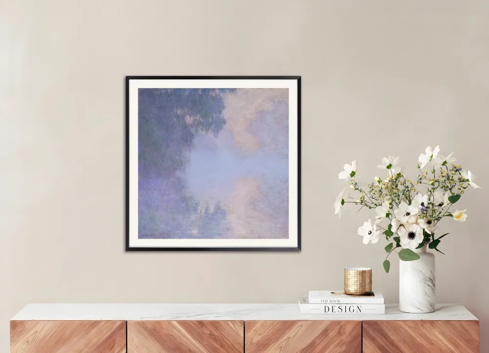 Claude Monet Seinen haara lähellä Givernyä - Taulu Posterscape Creative Studio