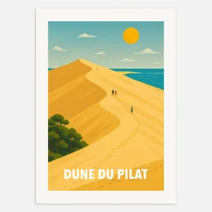 Dune de Pilat - Juliste Posterscape Creative Studio