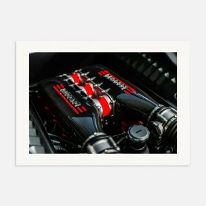 Ferrarin juliste, moottori Posterscape Creative Studio