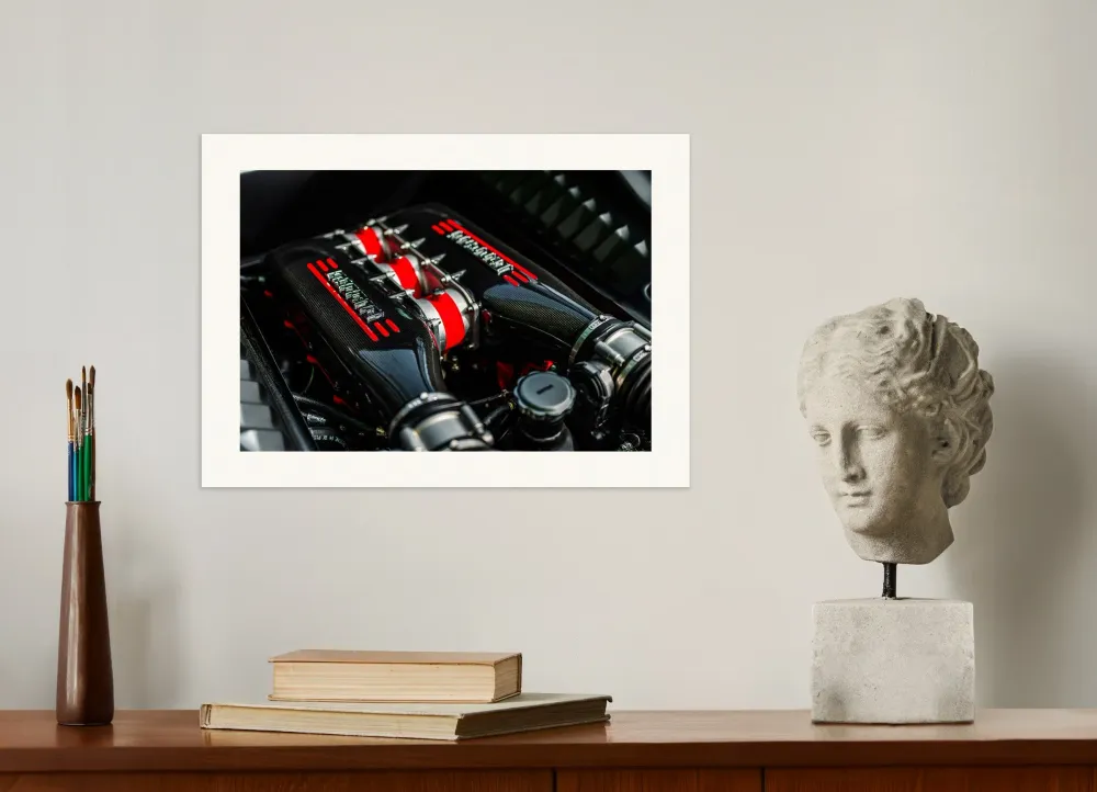Ferrarin juliste, moottori Posterscape Creative Studio