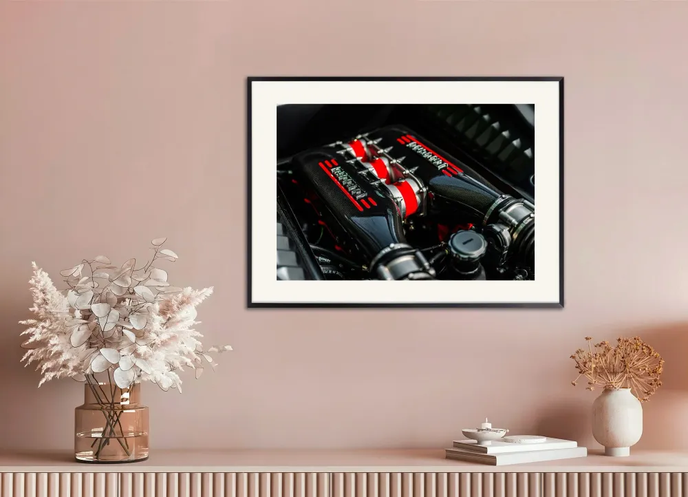 Ferrarin juliste, moottori Posterscape Creative Studio