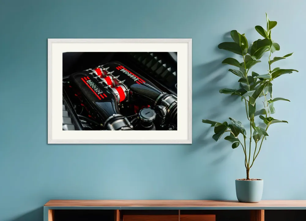 Ferrarin juliste, moottori Posterscape Creative Studio