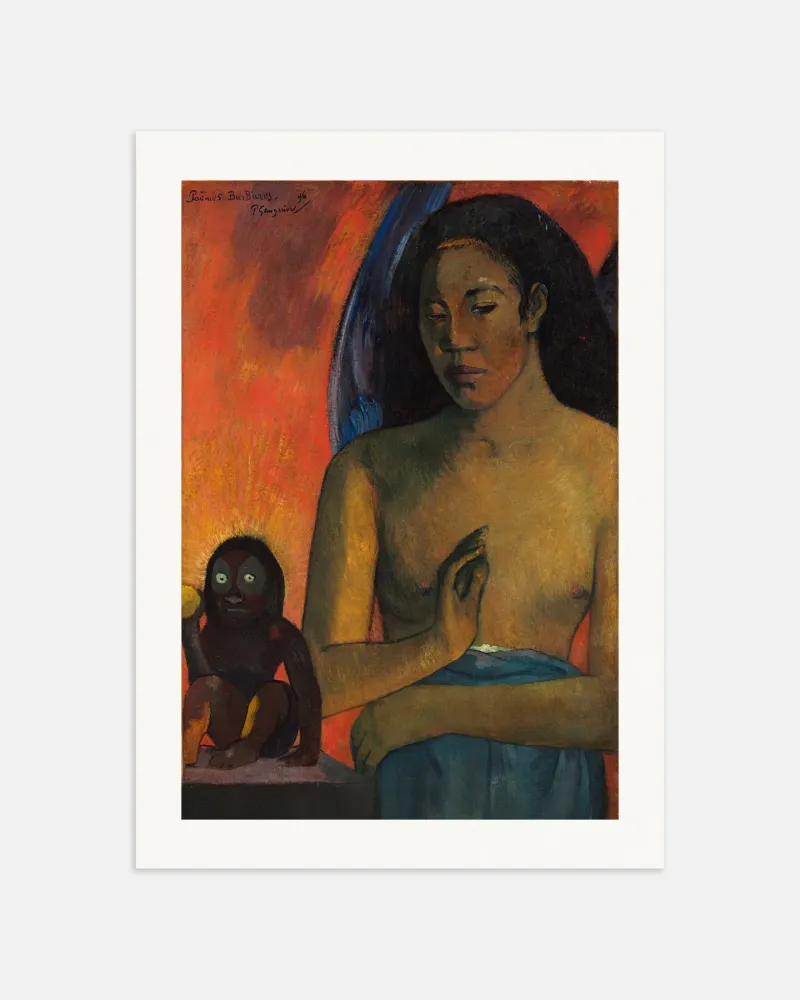 Gauguin Taulu - Poèmes Barbares, 1896 Posterscape Creative Studio