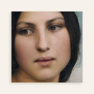 Louis Janmot "Fleur des Champs" Muotokuvan Yksityiskohta Juliste Posterscape Creative Studio