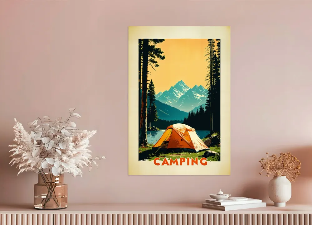 Luonto, retkeily ja vuoret - Juliste Posterscape Creative Studio